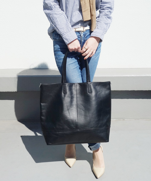 P.I.D トートバッグ ピーアイディー「P.I.D」レザートートバッグ