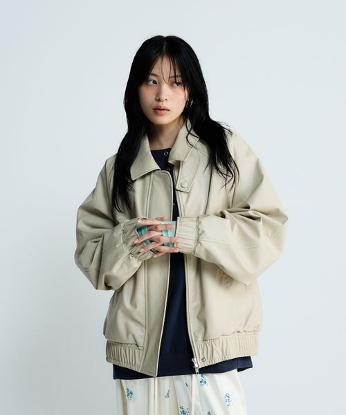 JEANASIS（ジーナシス） ブルゾン アウター ヴィンテージレザー