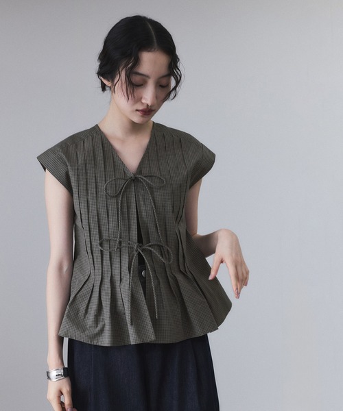 ADAM ET ROPE'（アダムエロペ） ブラウス シャツ 「サステナブル
