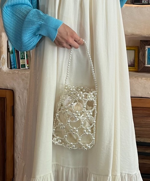 ハンドバッグ ビーズ編みハンドバッグ : ZOZOTOWN Yahoo!店 - 通販