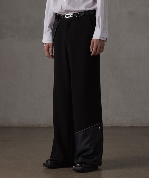 GRANCY スラックス 「GRANCY」Reverse LayeredDesign Slacks