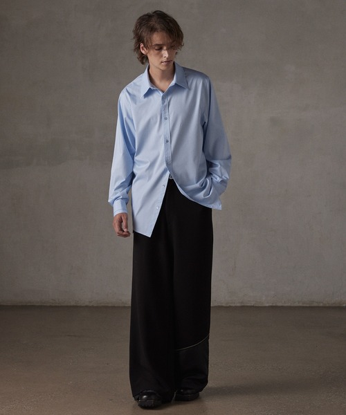 GRANCY スラックス 「GRANCY」Reverse LayeredDesign Slacks