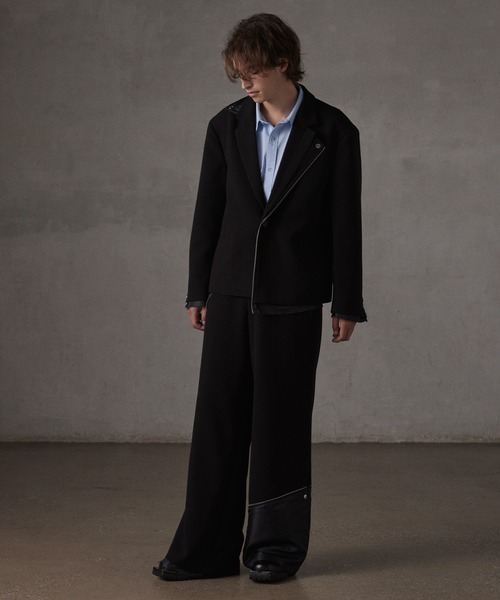 GRANCY スラックス 「GRANCY」Reverse LayeredDesign Slacks