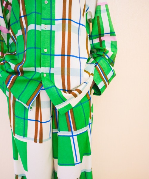 PAMM（パム） パジャマ ルームウェア ロビンソンチェックのパジャマ