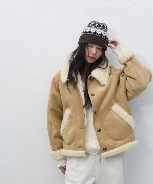 GENERAL IDEA ムートンコート ボアコート 「GENERAL IDEA