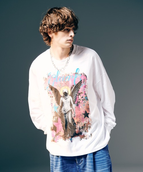 glamb（グラム） tシャツ Angel Long Sleeves T-Shirt / エンジェル