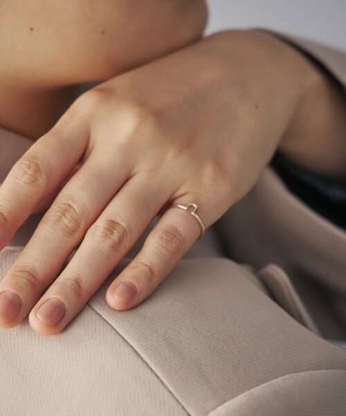 Jouete（ジュエッテ） 指輪 リング K10YG ピンキーリング ホースシュー