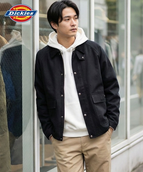 Dickies（ディッキーズ） ブルゾン アウター 襟コーデュロイ ダック