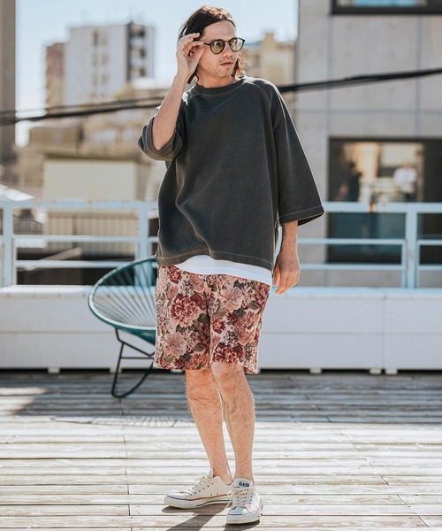 CAMBIO（カンビオ） パンツ mp13144- Botanical Gobelin Short Pants