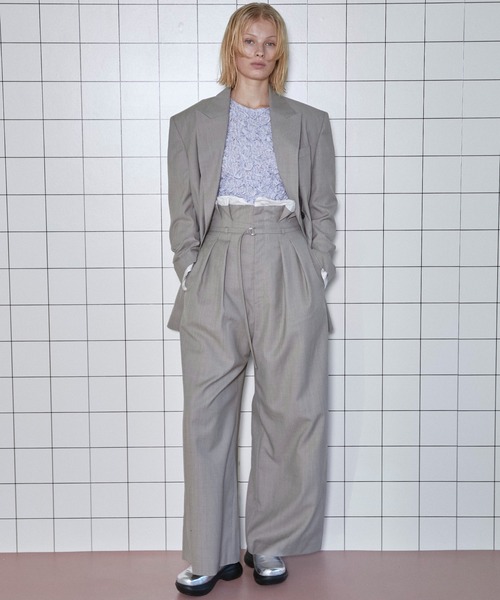 MAISON SPECIAL（メゾンスペシャル） スラックス パンツ レディース