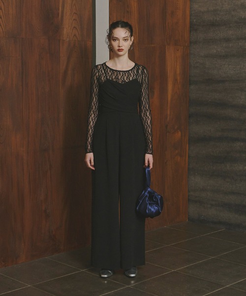 ANDRESD パンツドレス クロスオールインワンドレス / cross all in one