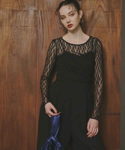 ANDRESD パンツドレス クロスオールインワンドレス / cross all in one