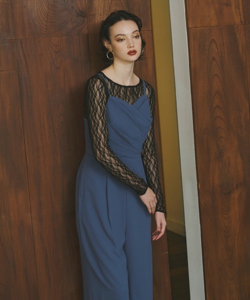 ANDRESD パンツドレス クロスオールインワンドレス / cross all in one