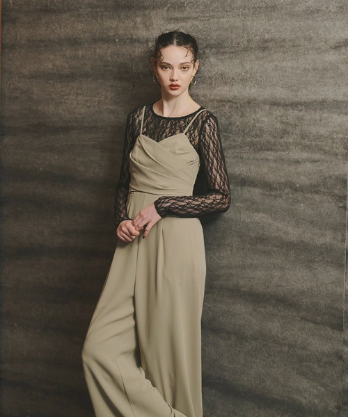 ANDRESD パンツドレス クロスオールインワンドレス / cross all in one