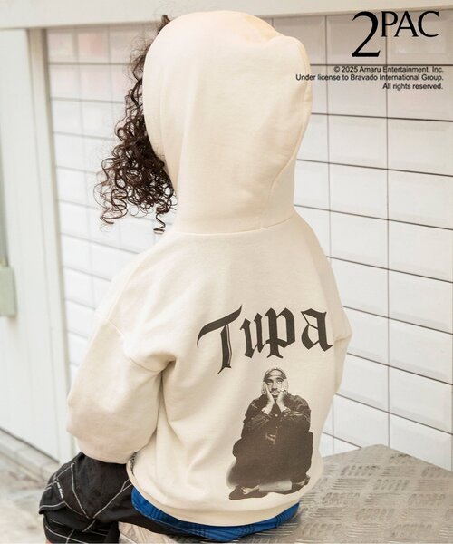 BREEZE（ブリーズ） パーカー Tupacコラボパーカー キッズ 子供服