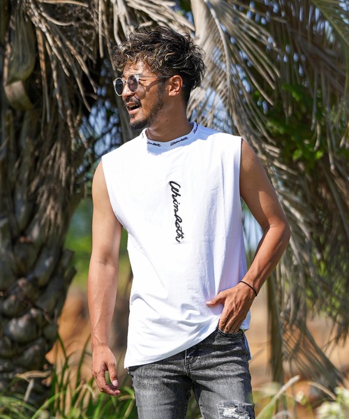 adamsJUGGLER（アダムスジャグラー） タンクトップ W/Rカーシブ