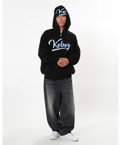 KEBOZ（ケボズ） パーカー ICON SWEAT FULL ZIP HOODIE メンズ