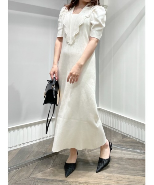 CELFORD（セルフォード） ニットワンピース 38 ブラック レディース