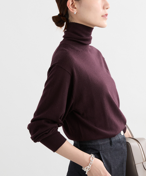 VERMEIL par iena（ヴェルメイユパーイエナ） ニット ライトウール