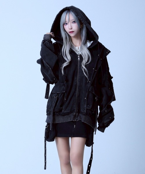 REFLEM（レフレム） パーカー 「REFLEM/レフレム」ヘビーレイヤードZIP