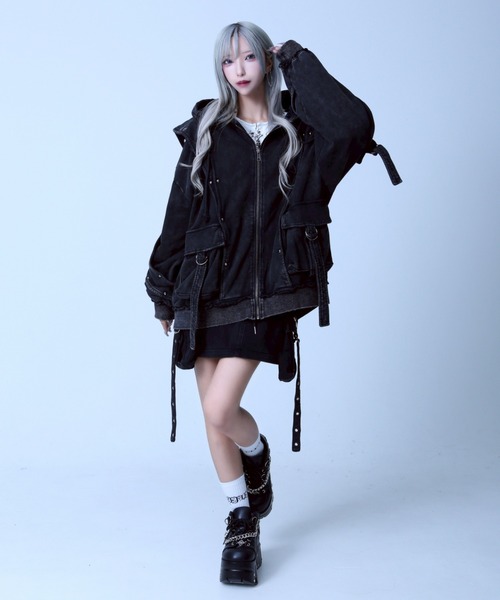 REFLEM（レフレム） パーカー 「REFLEM/レフレム」ヘビーレイヤードZIP