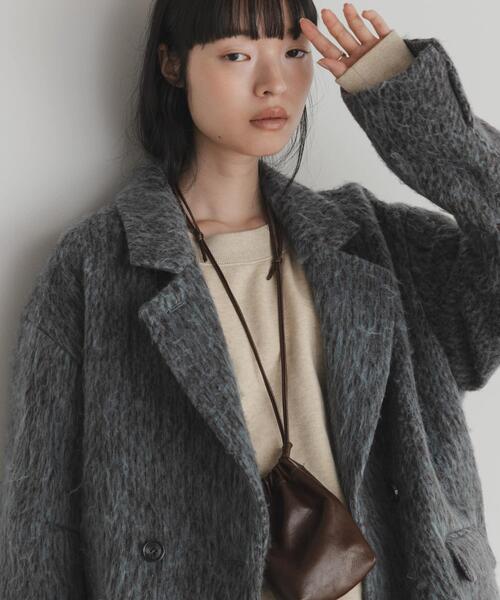 KBF（ケービーエフ） コート アウター シャギーテーラードジャケット