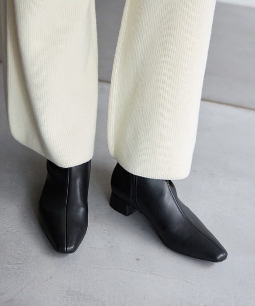 LE TALON（ル タロン） ブーツ 「追加」3cmフレンチスクエアフィット