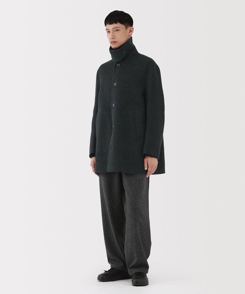 MUJI Labo ステンカラーコート コート 「MUJI Labo」紳士 カシミヤ混