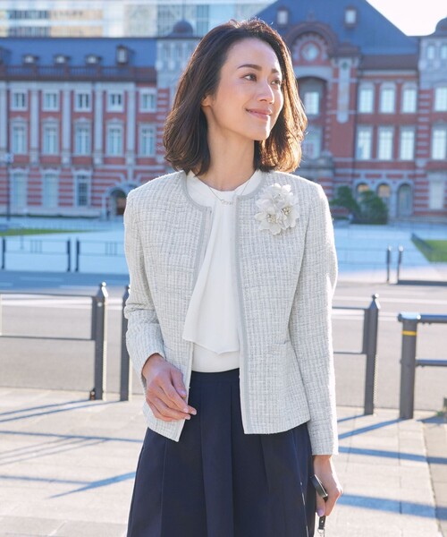 J.PRESS（J.プレス） ジャケット ノーカラージャケット ファンシー