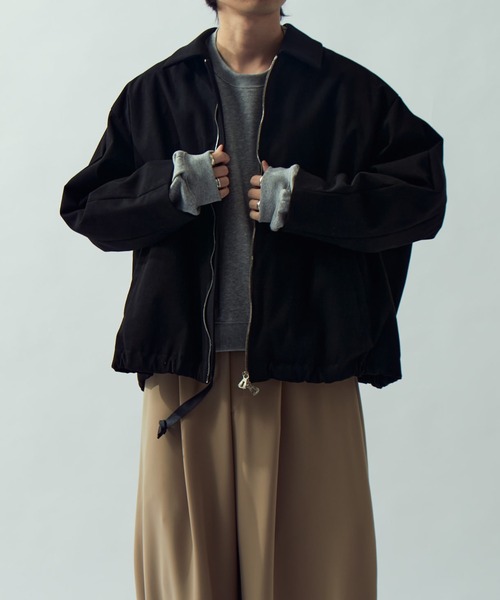 Lui's（ルイス） ブルゾン アウター フェイクスウェードバルーンjkt