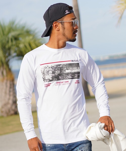 adamsJUGGLER（アダムスジャグラー） tシャツ スローアップロング