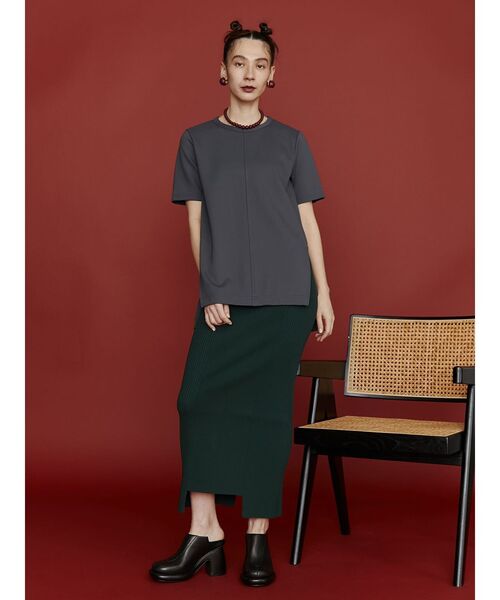 UN3D.（アンスリード） スカート RIB KT TIGHT SK / リブニットタイト