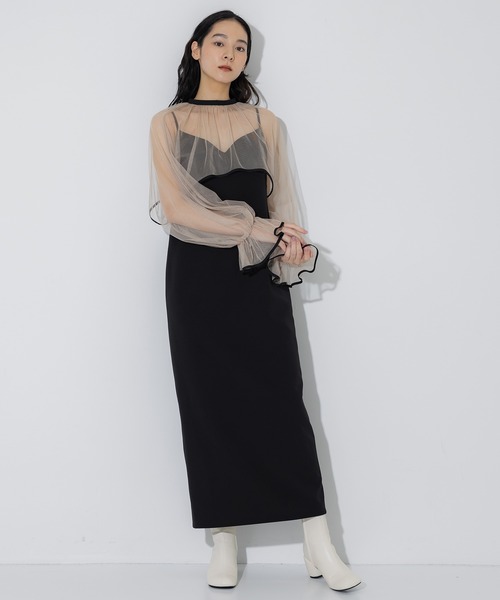 Ameri（アメリ） ワンピース 「AMERI/アメリ」MANY WAY AIRY VEIL