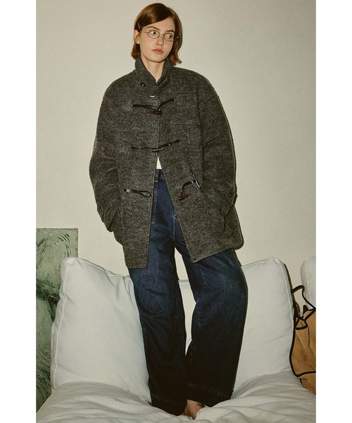 ダッフルコート コート ウールミドル丈ダッフルコート FD24W448「Fano