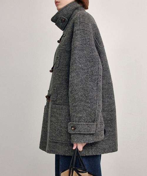 ダッフルコート コート ウールミドル丈ダッフルコート FD24W448「Fano