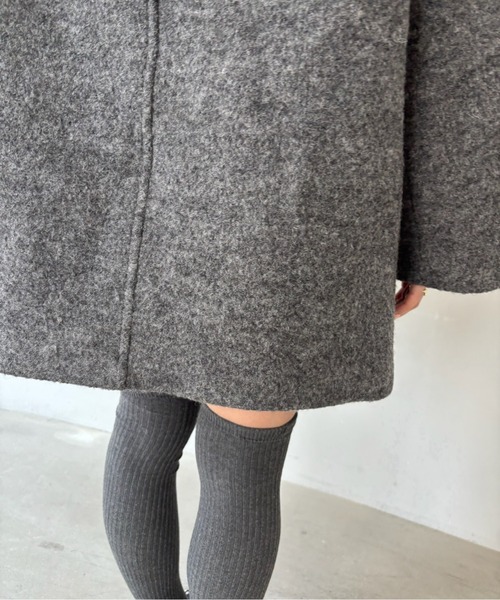 ダッフルコート コート ウールミドル丈ダッフルコート FD24W448「Fano