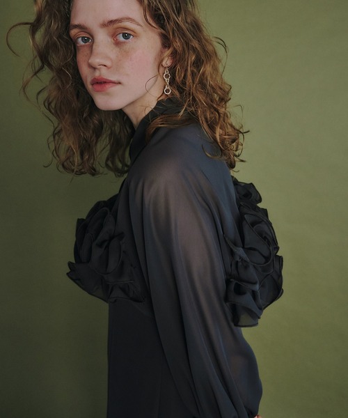 et.UNiVER ドレス Frill shirt layered dress : ZOZOTOWN Yahoo!店