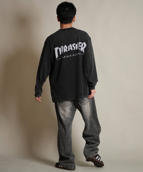 THRASHER（スラッシャー） tシャツ 長袖 Tシャツ ロンT バックプリント
