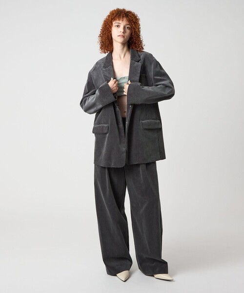 6 ジャケット テーラードジャケット 「6(ROKU)」コットン コーデュロイ