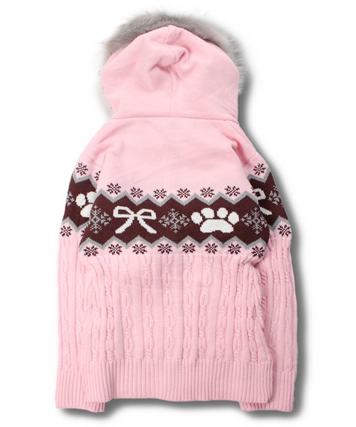 GALFY（ガルフィー） パーカー 「GALFY/ガルフィー」らぶりぃ！ニット