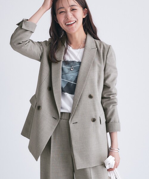 INDIVI（インディヴィ） ジャケット テーラードジャケット 「洗える