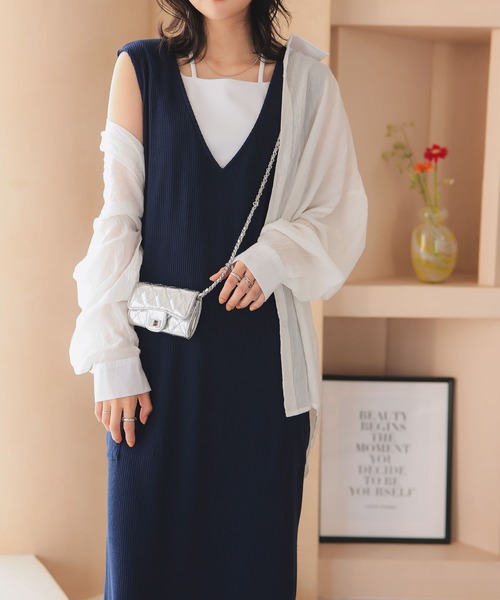 KOBE LETTUCE（神戸レタス） タンクトップ ノースリーブ 前後2way