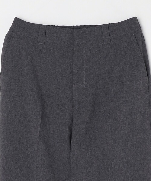 SHIPS any スラックス any: 「洗濯機可能」ウールライク ノープリーツ