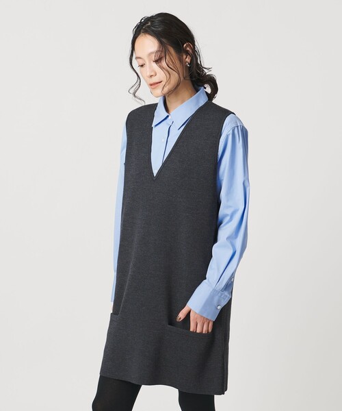 UNITED ARROWS（ユナイテッドアローズ） ベスト ジレ ミラノリブ