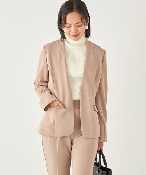 SHIPS Colors（シップスカラーズ） ジャケット ノーカラージャケット