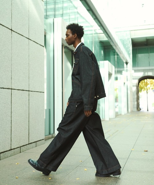 Camphor wood 「 × Wrangler 」custom 2way trucker denim jacket