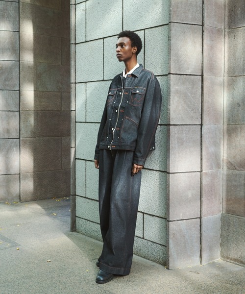 Camphor wood 「 × Wrangler 」custom 2way trucker denim jacket