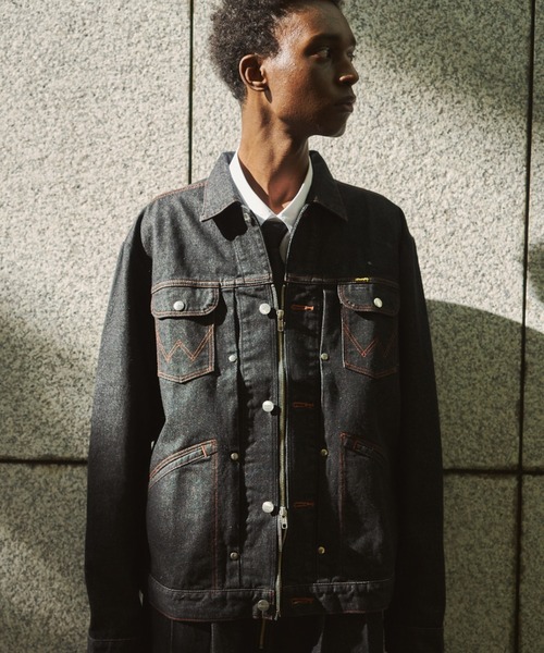 Camphor wood 「 × Wrangler 」custom 2way trucker denim jacket