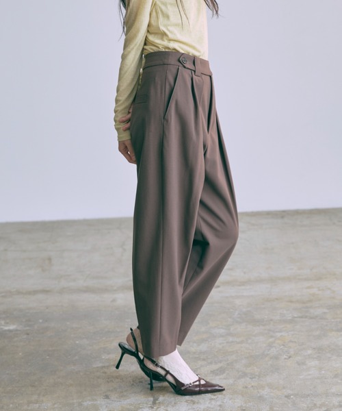 EN NEUME パンツ Barrel Leg Pants レディース : ZOZOTOWN Yahoo!店