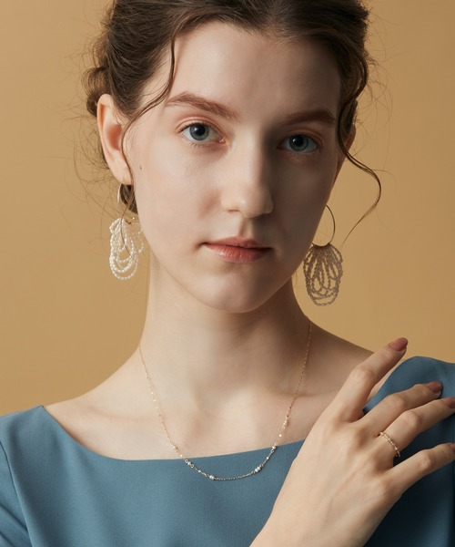 agete（アガット） ネックレス K10パールネックレス レディース